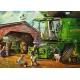 Ravensburger puzzel 1000 stukjes John Deere toen en nu